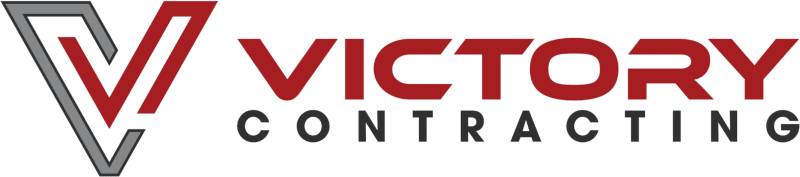 victory contracting logo horizontal